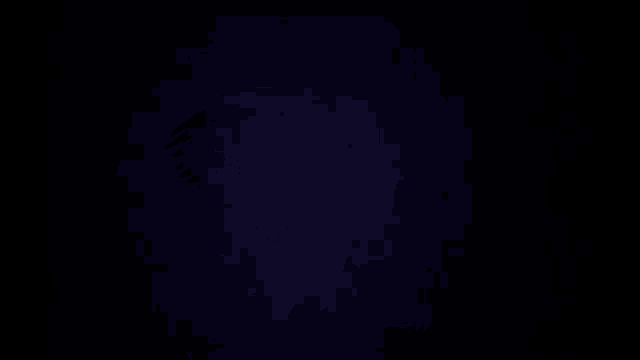 a dark purple background with a few white dots on it