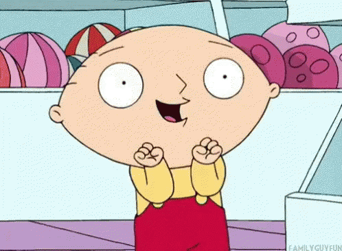 Stewie Excited GIF - Stewie Excited Family Guy GIFs