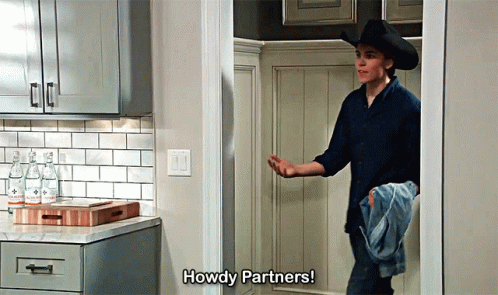 Howdy Partner Cam Gh GIF - Howdy Partner Cam Gh Cameron GIFs