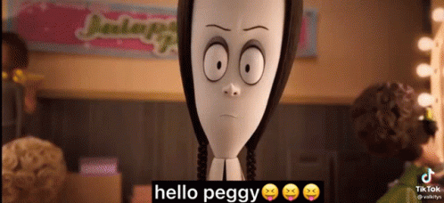 Hello Peggy GIF - Hello Peggy Wednesday GIFs