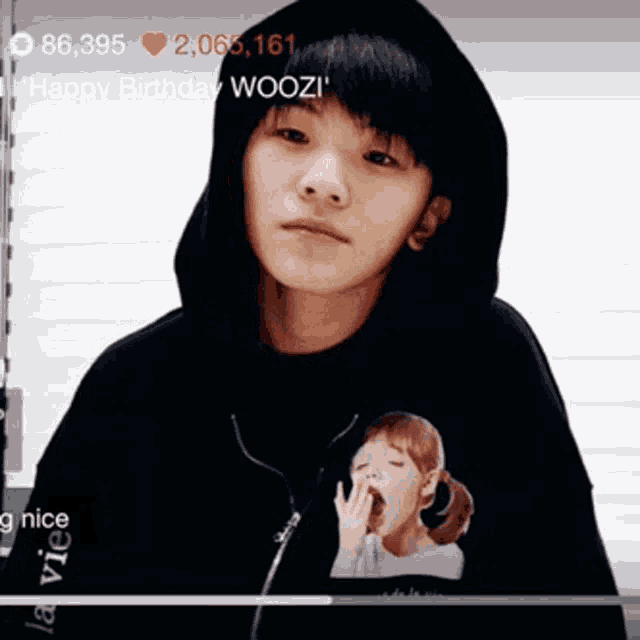 Woozi Seventeen GIF