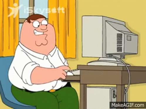 Peter Griffin Email Punch Peter GIF - Peter Griffin Email Punch Peter Griffin GIFs