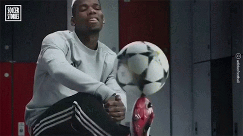 Football Trick Paul Pogba GIF - Football Trick Paul Pogba Ball Spinning GIFs