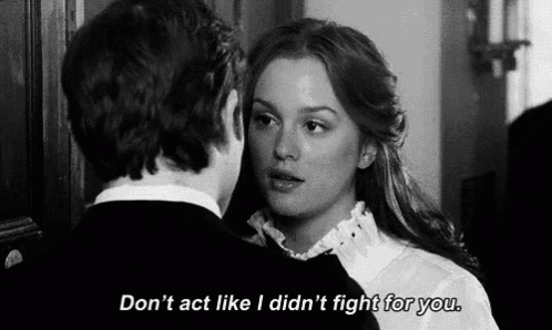 Gossip Girl Dont Act GIF