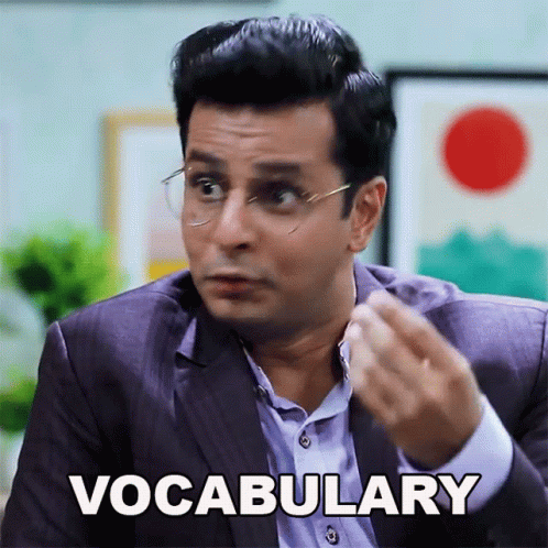 Vocabulary Ojas Rawal GIF