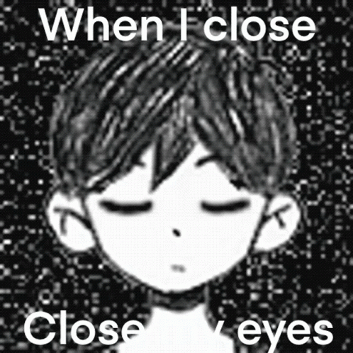 Omori Eyes Closed GIF - Omori Eyes Closed Help GIFs