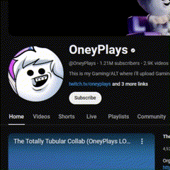 a screenshot of oneyplays 's facebook page