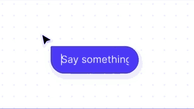 a blue button that says you 're my favorite with an arrow pointing to it
