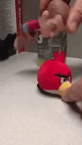 Angry Birds Plush GIF - Angry Birds Plush Sheldon Cooper GIFs