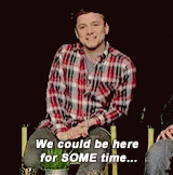 Taron Egerton We Could Be Here For Some Time GIF - Taron Egerton We Could Be Here For Some Time GIFs