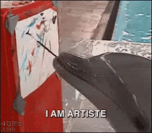 Who Is She GIF - Artist Artiste Dolphin GIFs