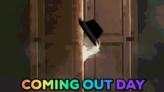Coming Out Closet GIF - Coming Out Closet Fedora GIFs