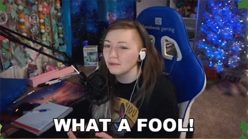 What A Fool Panser GIF - What A Fool Panser Tradechat GIFs