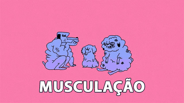 Musculação Guau GIF
