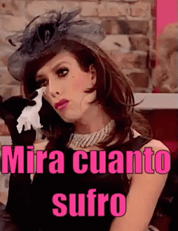 Travesti Viuda Mira Cuanto Sufro Alaska Llanto Falso GIF - Fake Crying Drag Queen Widow GIFs