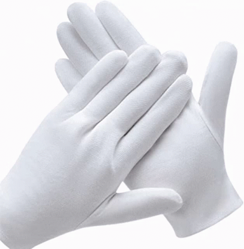 Cotton Gloves For Eczema White Designer Cotton Gloves GIF - Cotton Gloves For Eczema White Designer Cotton Gloves GIFs