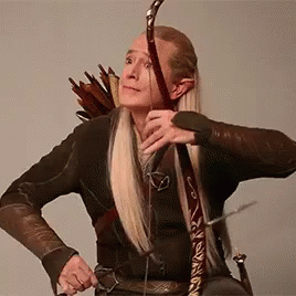 When Something Is Supposed To Be Sad But It Ain'T That Sad GIF - Violin Bow And Arrow Funny GIFs