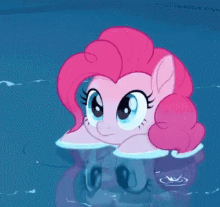 Pink My Little Pony GIF - Pink My Little Pony Swimming GIFs
