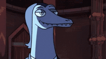 a cartoon crocodile is holding a glass of alcohol