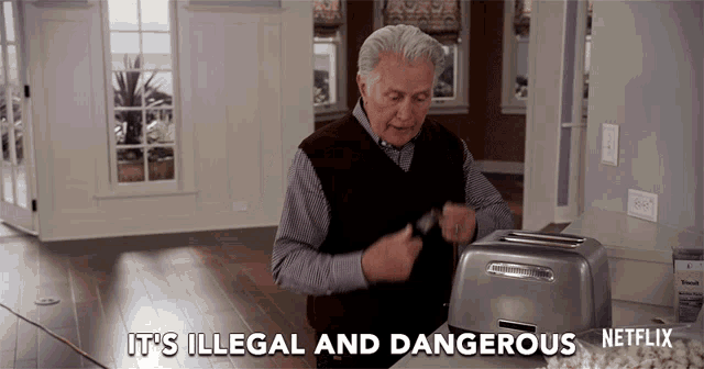 Its Illegal And Dangerous Robert GIF - Its Illegal And Dangerous Robert Martin Sheen GIFs