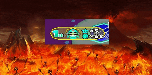 a video game screen shows a score of 1st x 5 x 68