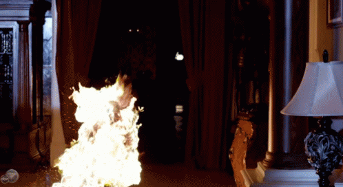 Burning Man GIF - Who Dunnit Next Victim Firestarter GIFs