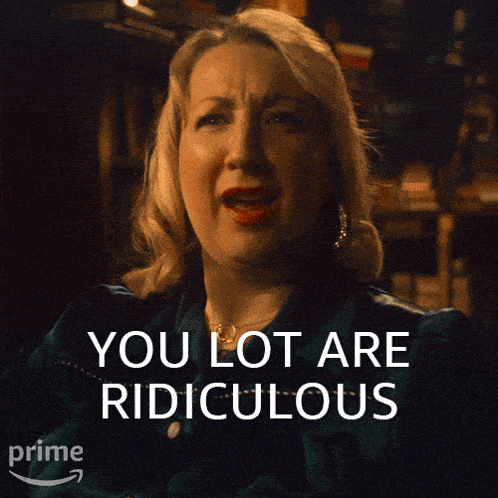 You Lot Are Ridiculous Maggie GIF - You Lot Are Ridiculous Maggie Maggie Service GIFs