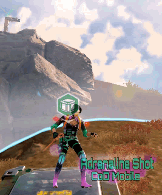 a screenshot of a video game called adrenaline shot god mobile
