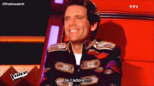 Je L'Adore !!! GIF - Mika The Voice Je L Adore GIFs