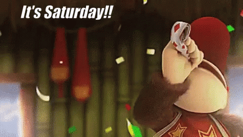 Diddy Kong Celebrate GIF - Diddy Kong Celebrate Saturday GIFs