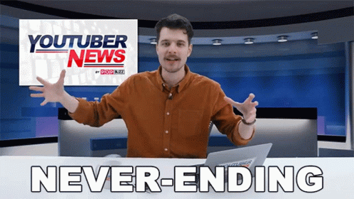 Never Ending Story Benedict Townsend GIF - Never Ending Story Benedict Townsend Youtuber News GIFs
