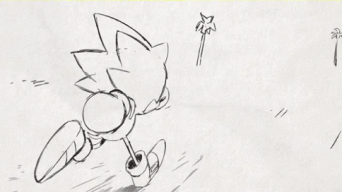 Sonic The Hedgehog Old Sonic GIF - Sonic The Hedgehog Old Sonic Running GIFs