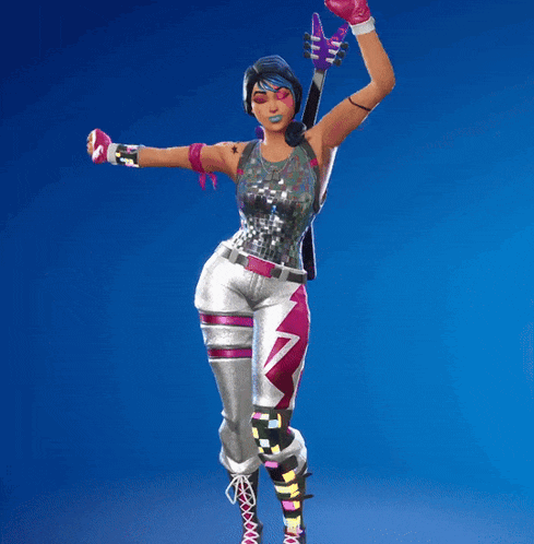 a woman is dancing in a video game with the words series emote " it it fun " on the bottom