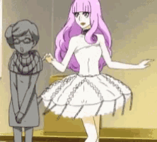 Princess Jellyfish Turn Around GIF