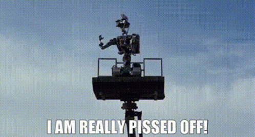 Short Circuit Johnny Five GIF - Short Circuit Johnny Five Angry GIFs