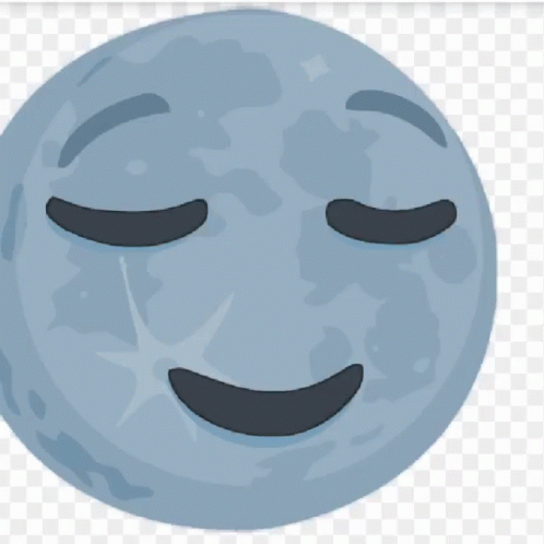 New Moon With Face Emojis GIF - New Moon With Face Emojis Smile GIFs