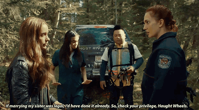 Marry My Sister Wynaught GIF - Marry My Sister Wynaught Wynonna Earp GIFs