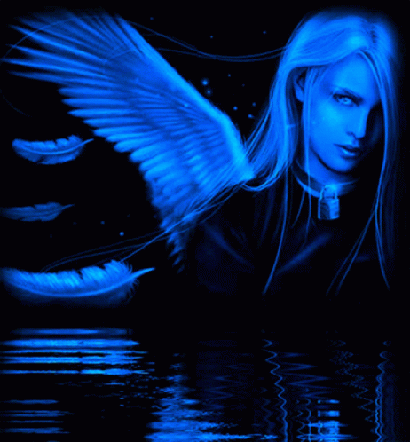 Blue Angel GIF - Blue Angel Wings GIFs