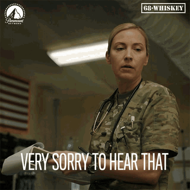 Very Sorry To Hear That Beth Riesgraf GIF - Very Sorry To Hear That Beth Riesgraf Sonia Holloway GIFs