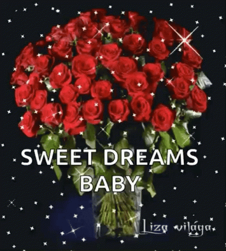 Sweet Dreams Good Night GIF - Sweet Dreams Good Night Red Roses GIFs