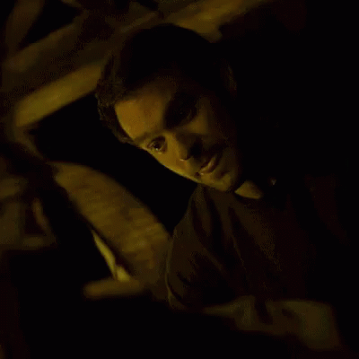 Standing Up GIF - Charlie Cox Step Back Staring GIFs