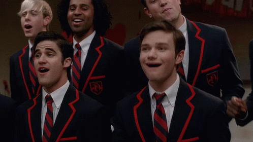 Hourly Glee Hourly Glee Klaine GIF - Hourly Glee Hourly Glee Klaine Klaine GIFs