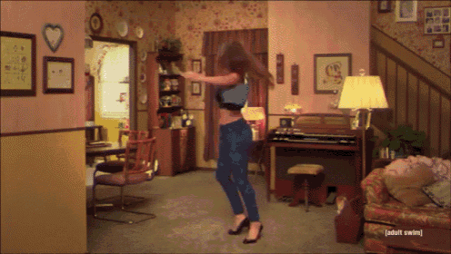 Too Many Cooks Super Lady GIF - Too Many Cooks Super Lady Transformation GIFs