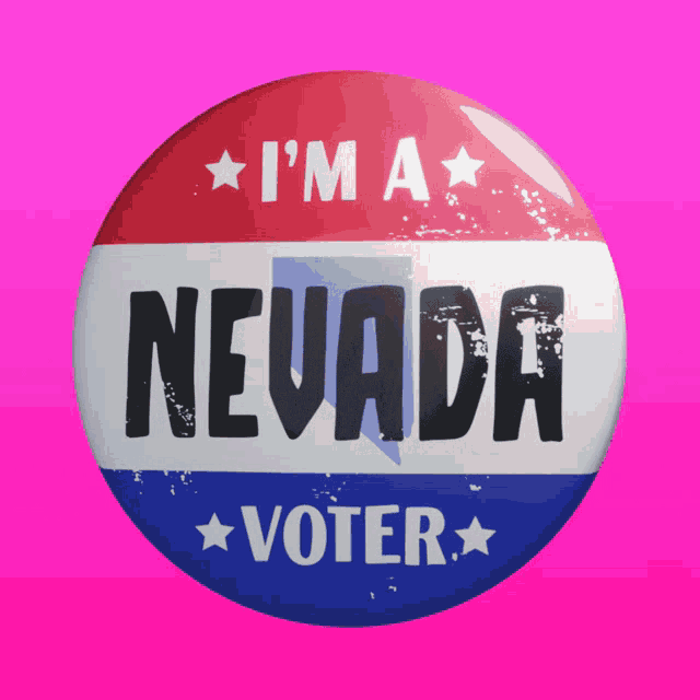 a button that says " i 'm a nevada voter " on it