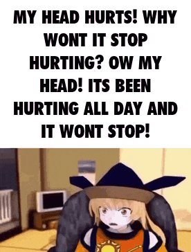 Touhou Headache GIF