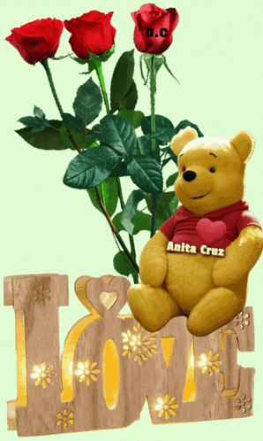 Love Winnie Pooh GIF - Love Winnie Pooh GIFs