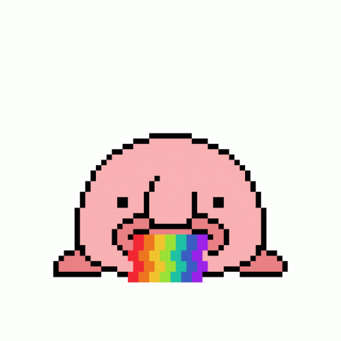 Rainbow Blob GIF - Rainbow Blob Blobs GIFs