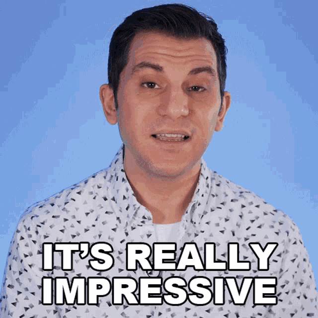 Its Really Impressive Shane Luis GIF - Its Really Impressive Shane Luis Rerez GIFs