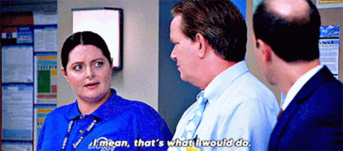 Superstore Dina Fox GIF - Superstore Dina Fox I Mean Thats What I Would Do GIFs