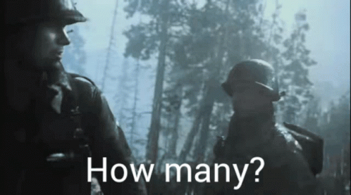 How Many Soldiers GIF - How Many Soldiers Asking GIFs